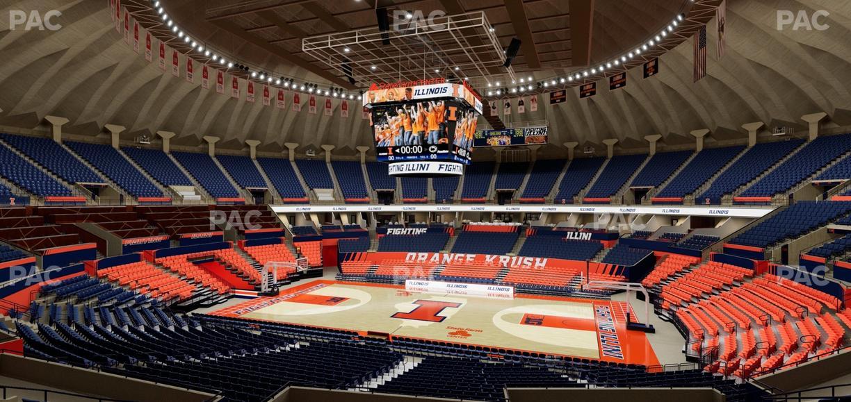 State Farm Center - Section 142 Seat View
