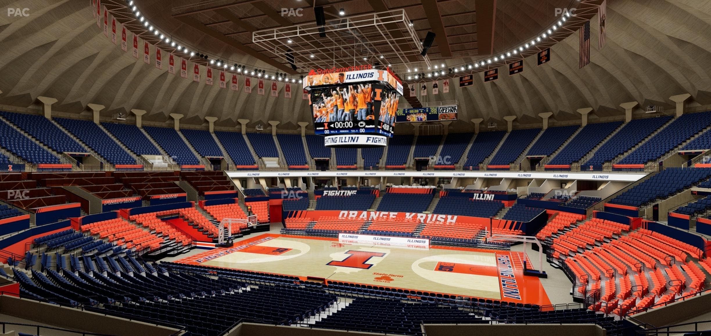 State Farm Center - Section 142 Seat View