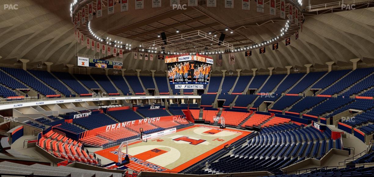 State Farm Center - Section 208 Seat View