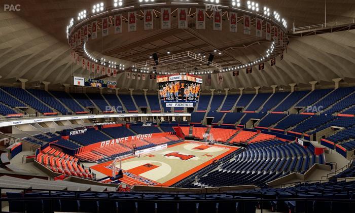 State Farm Center - Section 208 Seat View