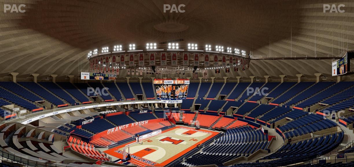 State Farm Center - Section 208 Seat View