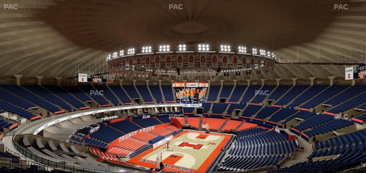 State Farm Center - Section 210 Seat View