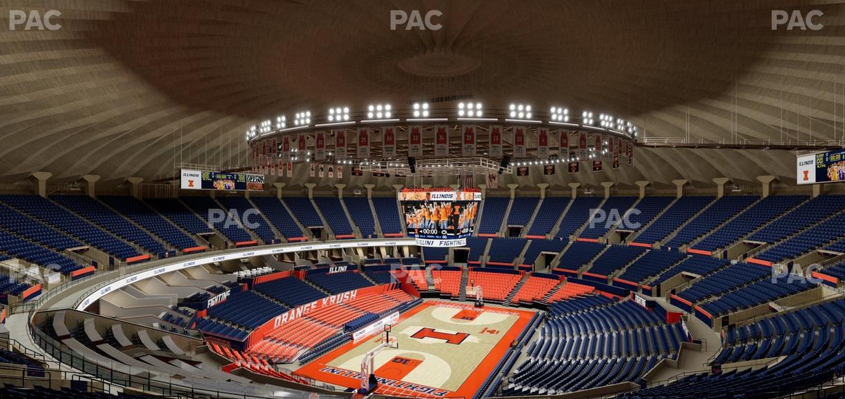 State Farm Center - Section 210 Seat View