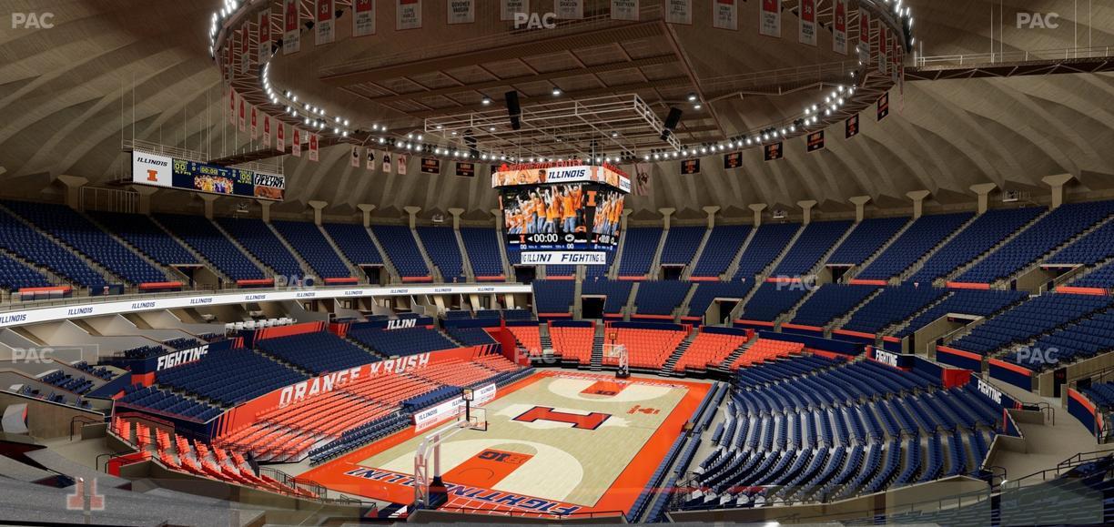 State Farm Center - Section 210 Seat View