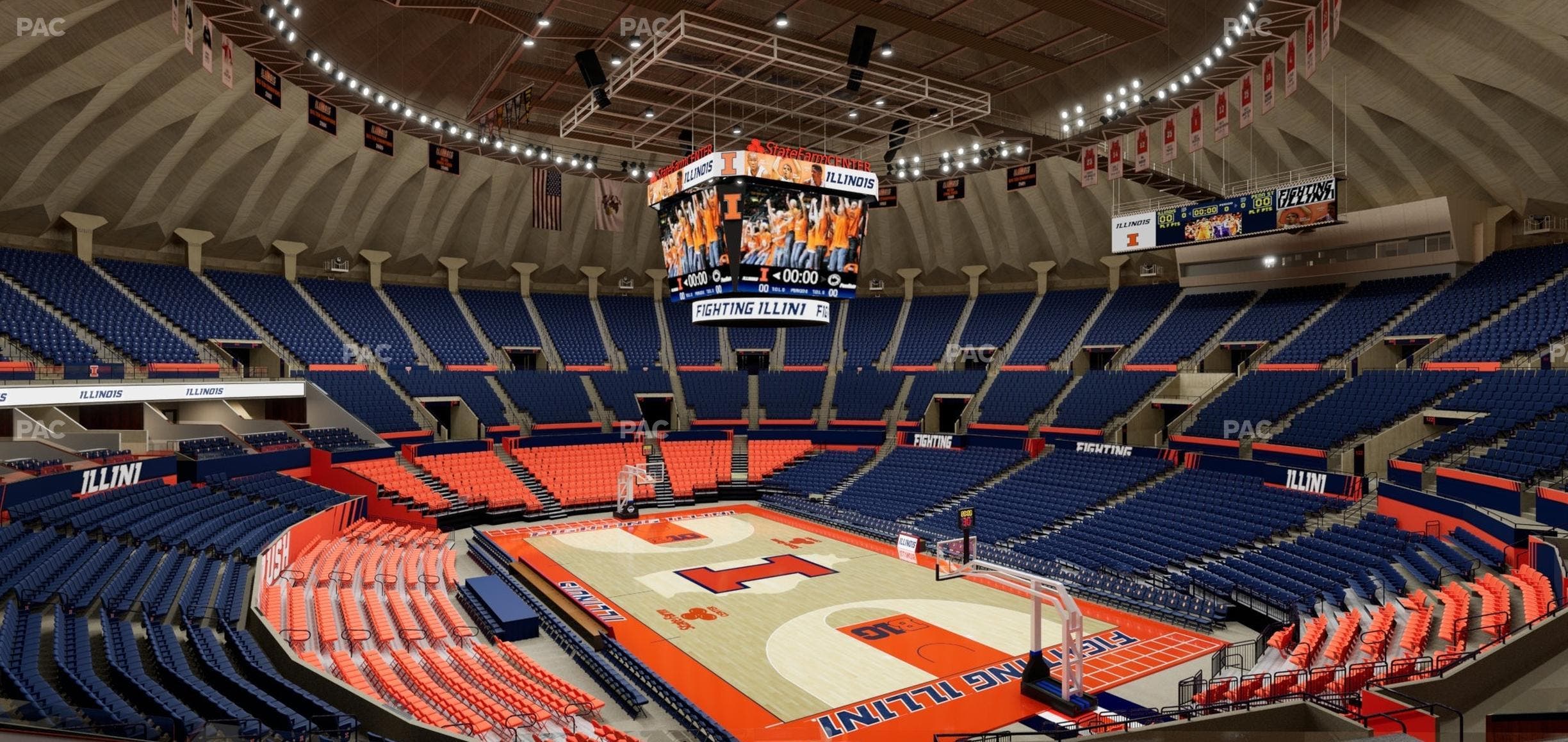 State Farm Center - Section 217 Seat View