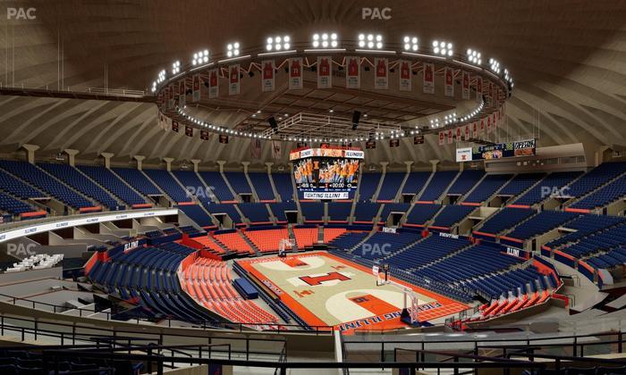 State Farm Center - Section 217 Seat View