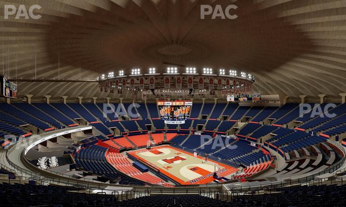 State Farm Center - Section 218 Seat View