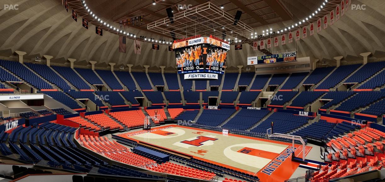 State Farm Center - Section 220 Seat View