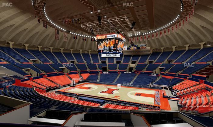 State Farm Center - Section 222 Seat View