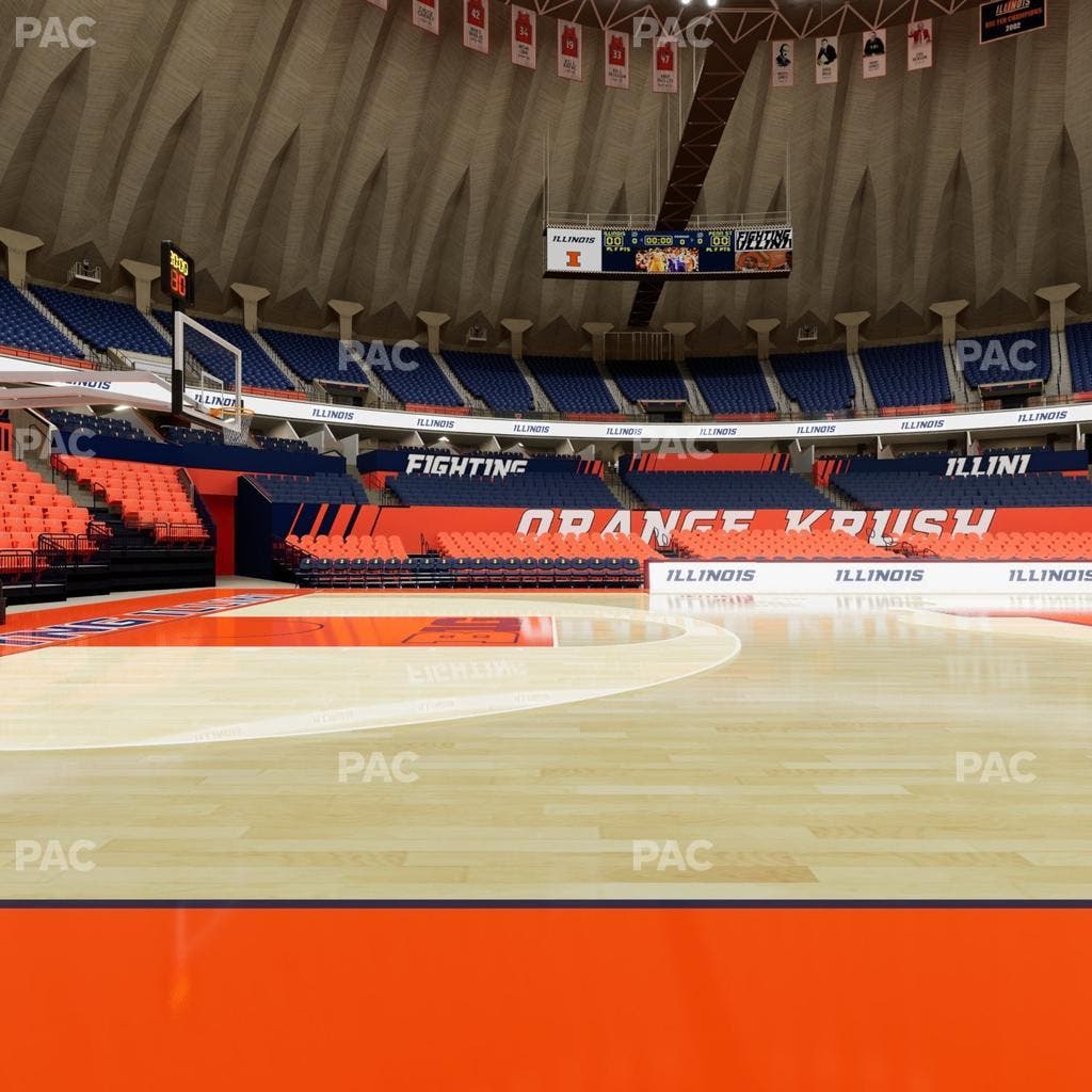 State Farm Center - Section Courtside Seat View