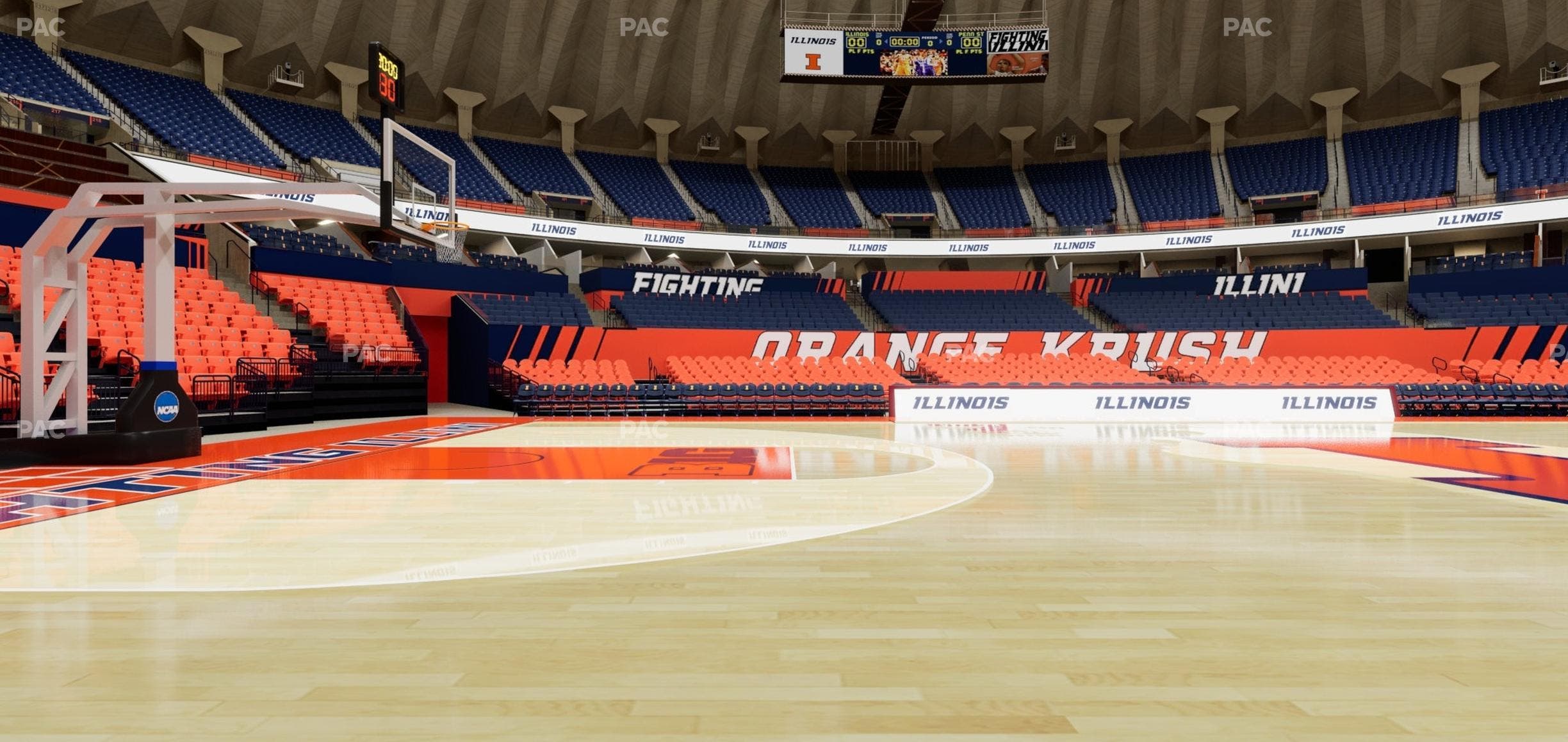 State Farm Center - Section Courtside Seat View