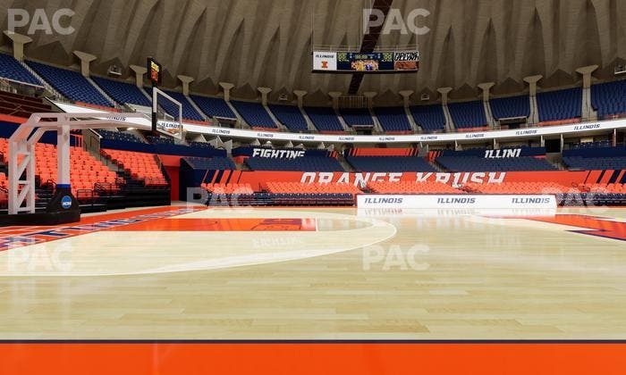 State Farm Center - Section Courtside Seat View