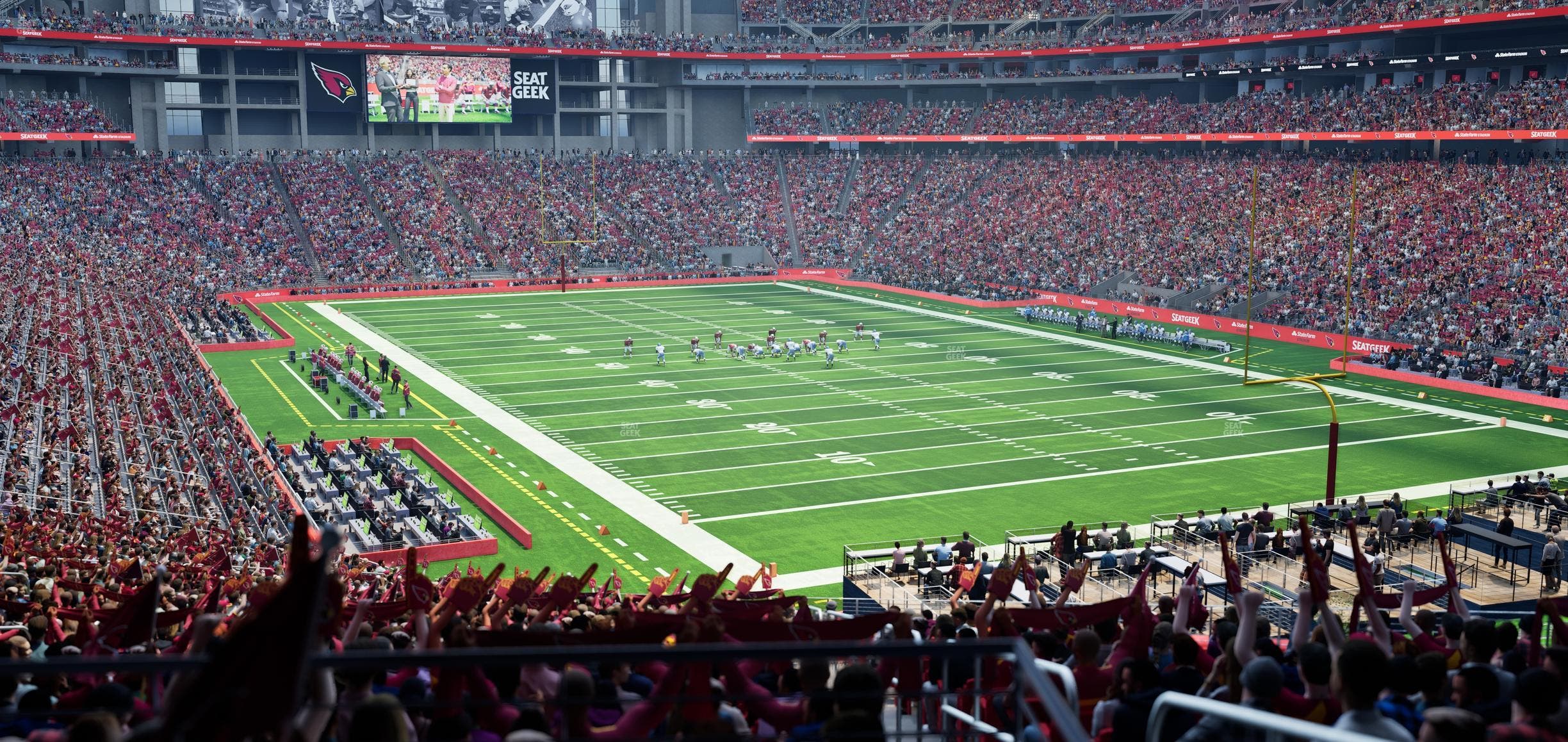 State Farm Stadium - Section 101 A Seat View