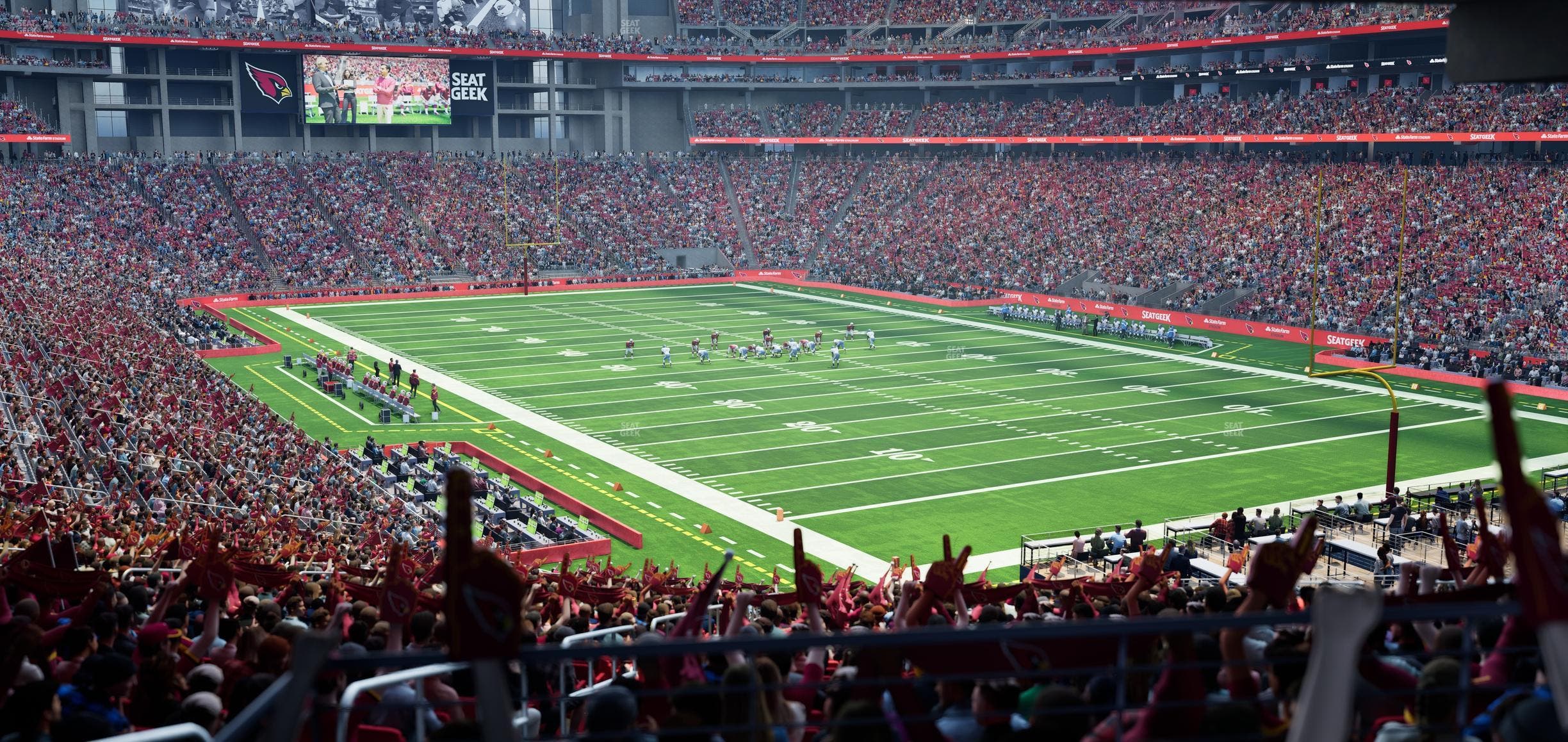 State Farm Stadium - Section 101 B Seat View