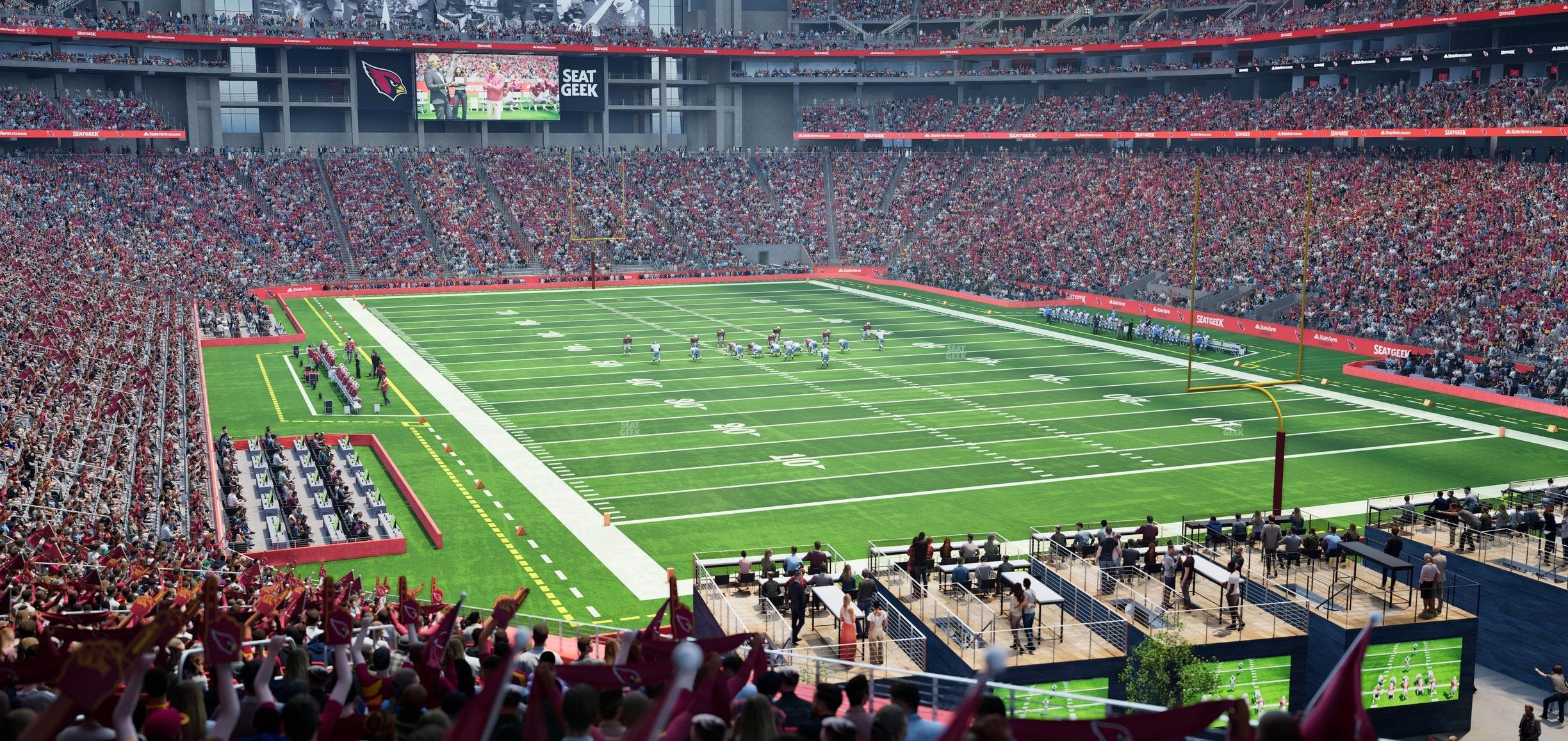 State Farm Stadium - Section 101 Seat View