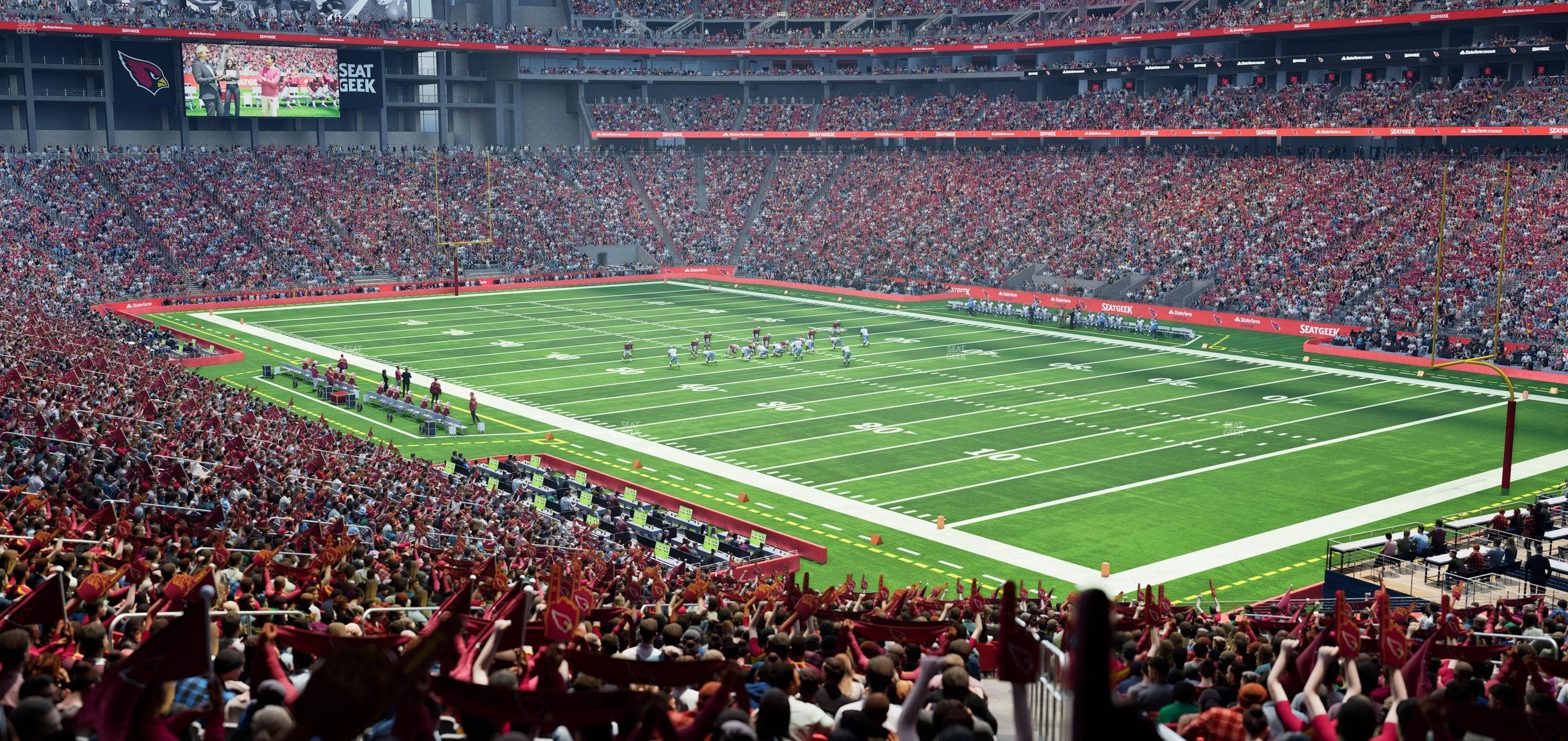 State Farm Stadium - Section 102 Seat View