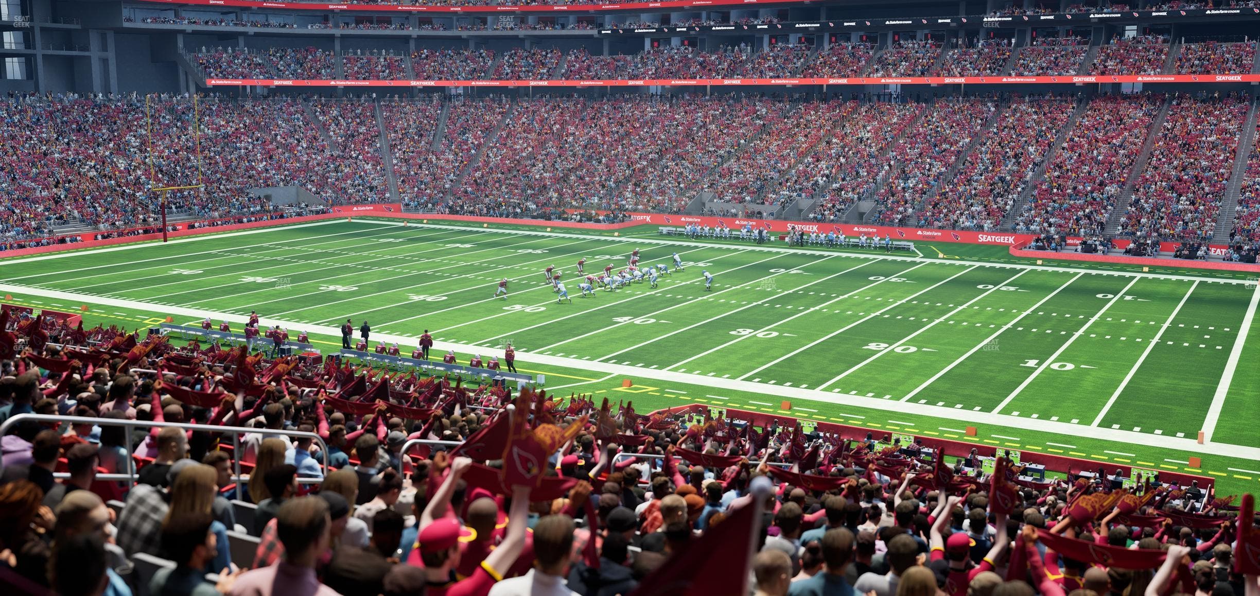 State Farm Stadium - Section 104 Seat View