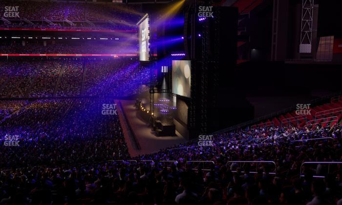 State Farm Stadium - Section 104 Seat View