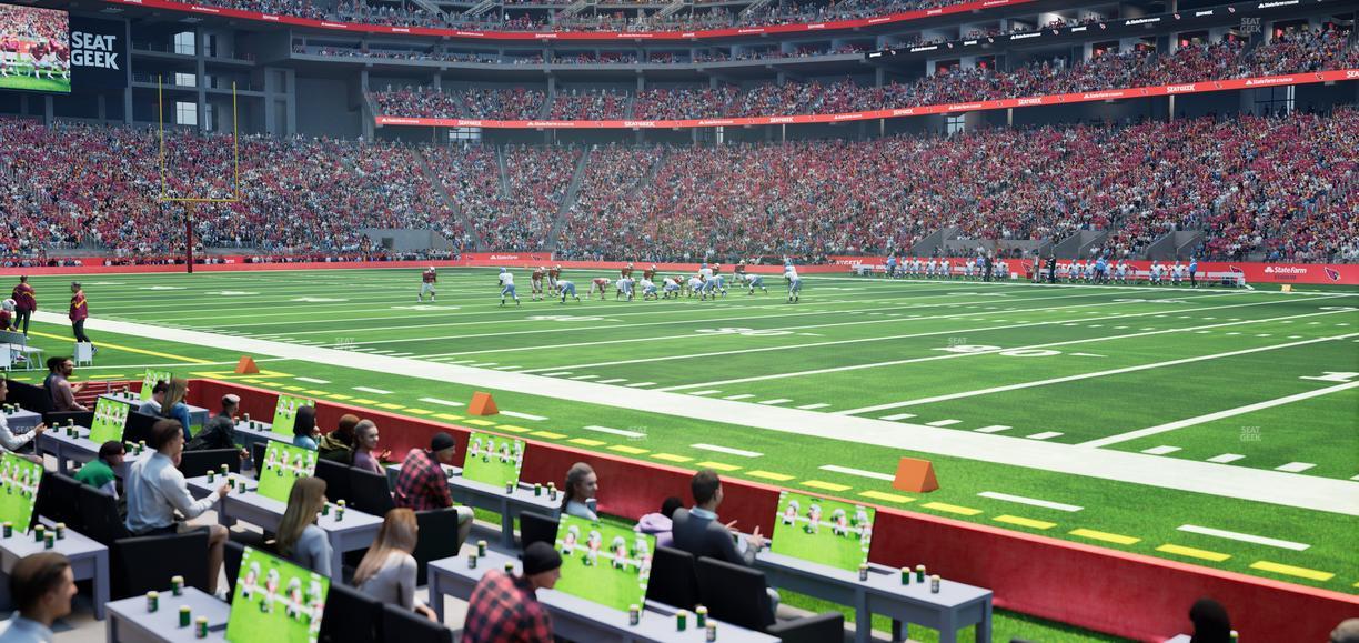 State Farm Stadium - Section 104 Seat View