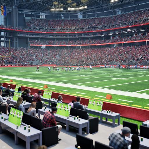 State Farm Stadium - Section 104 Seat View