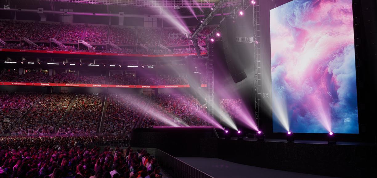 State Farm Stadium - Section 104 Seat View