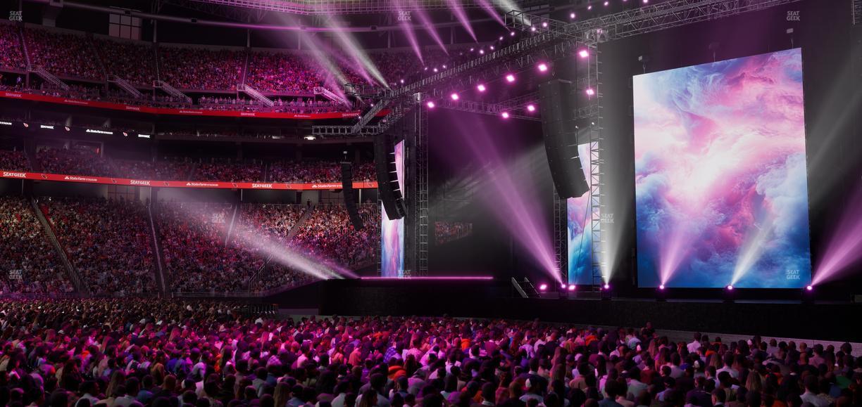 State Farm Stadium - Section 106 Seat View