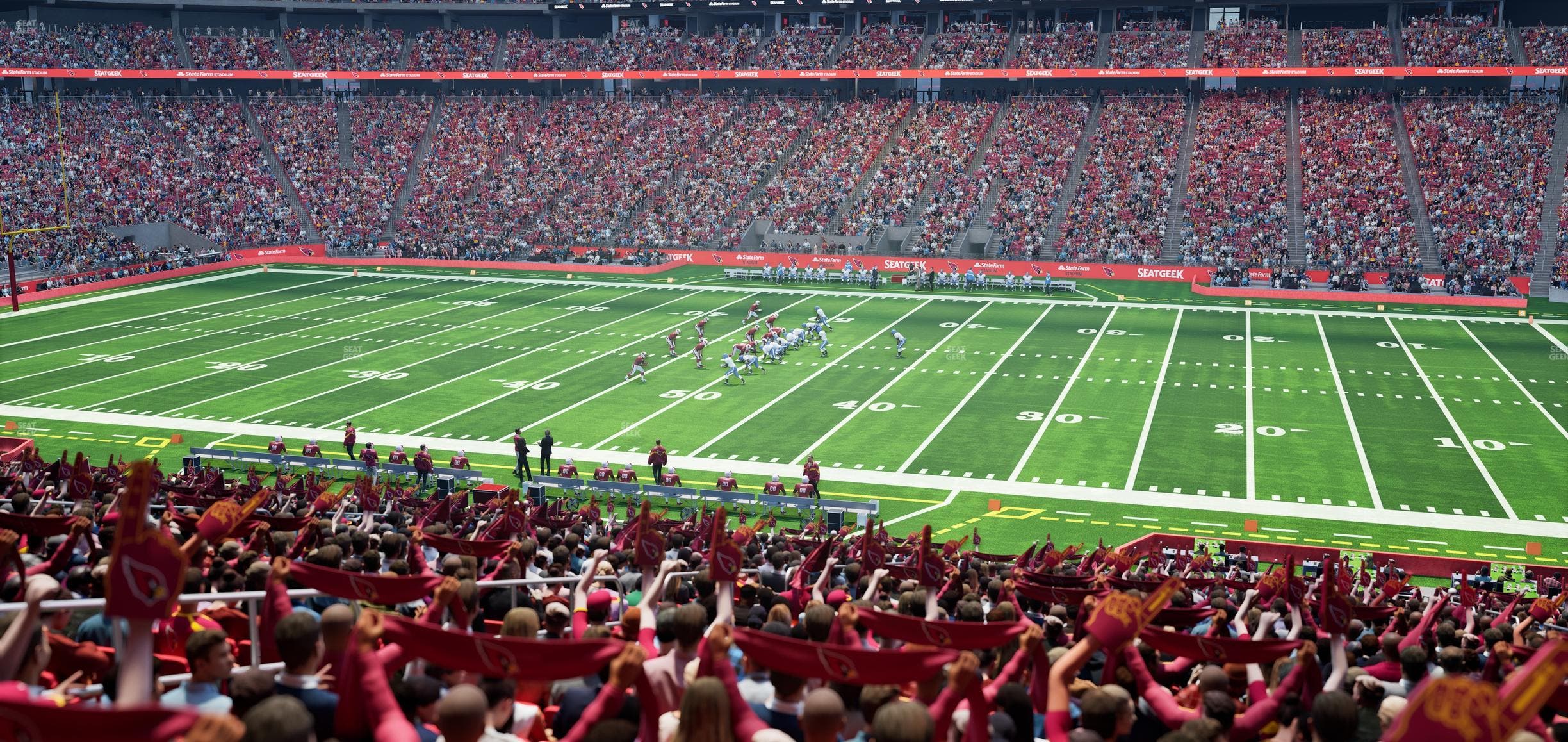 State Farm Stadium - Section 106 Seat View