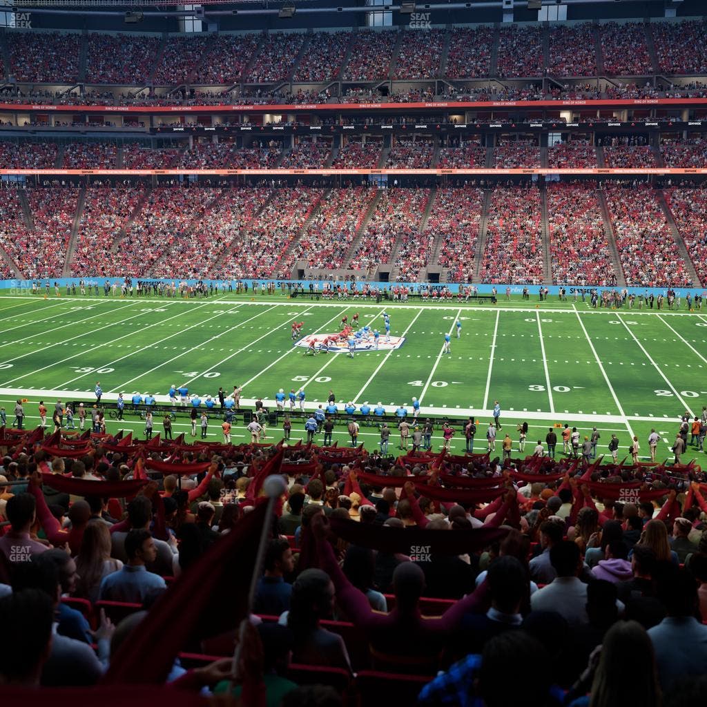 State Farm Stadium - Section 107 Seat View