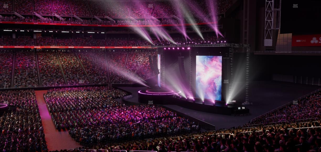 State Farm Stadium - Section 107 Seat View