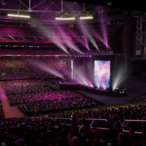 State Farm Stadium - Section 107 Seat View