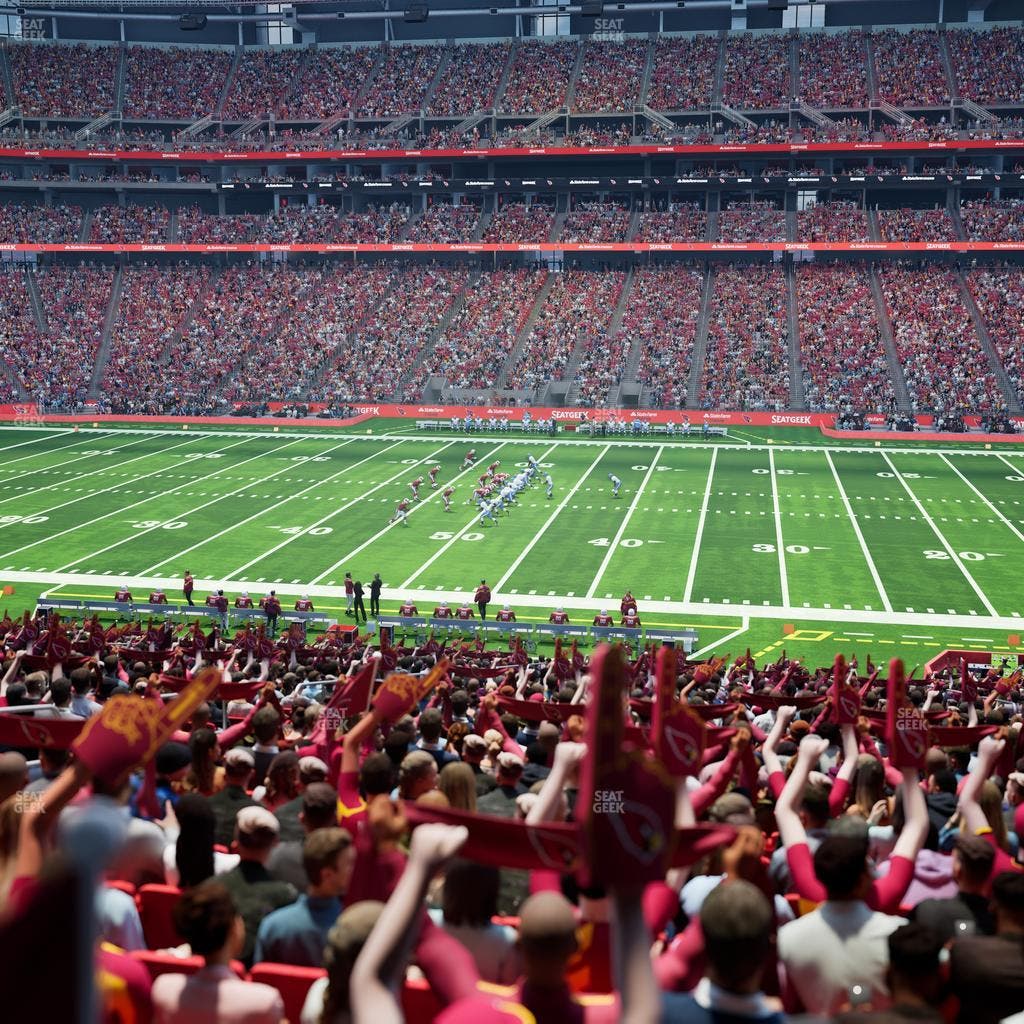 State Farm Stadium - Section 107 Seat View