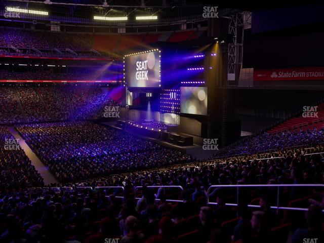 State Farm Stadium - Section 107 Seat View