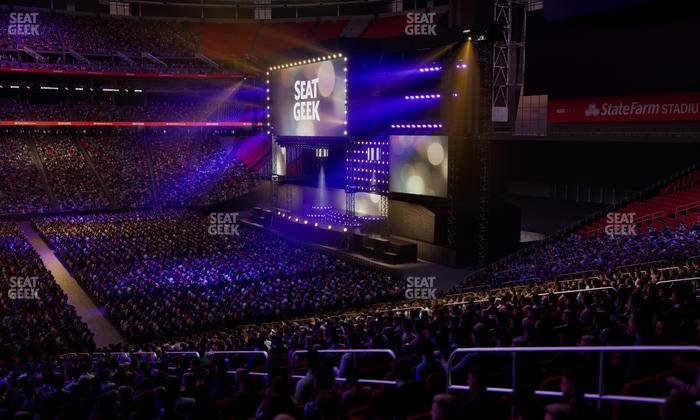 State Farm Stadium - Section 107 Seat View