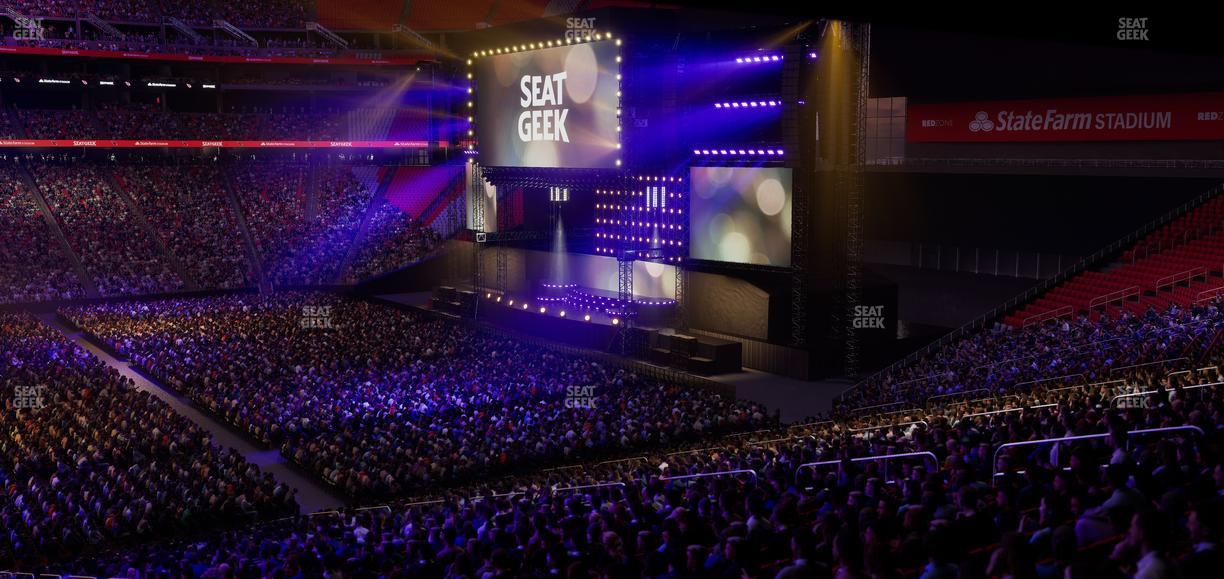 State Farm Stadium - Section 108 Seat View