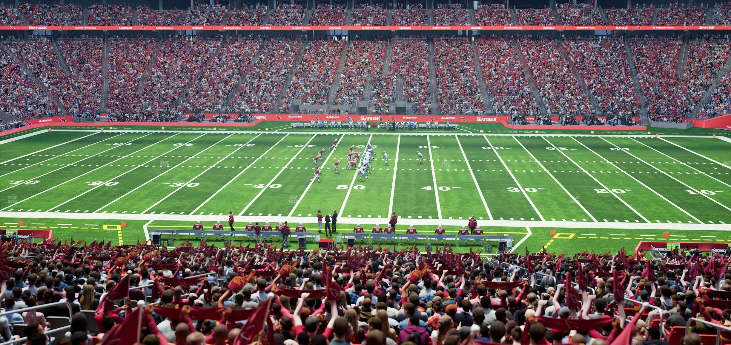 State Farm Stadium - Section 108 Seat View