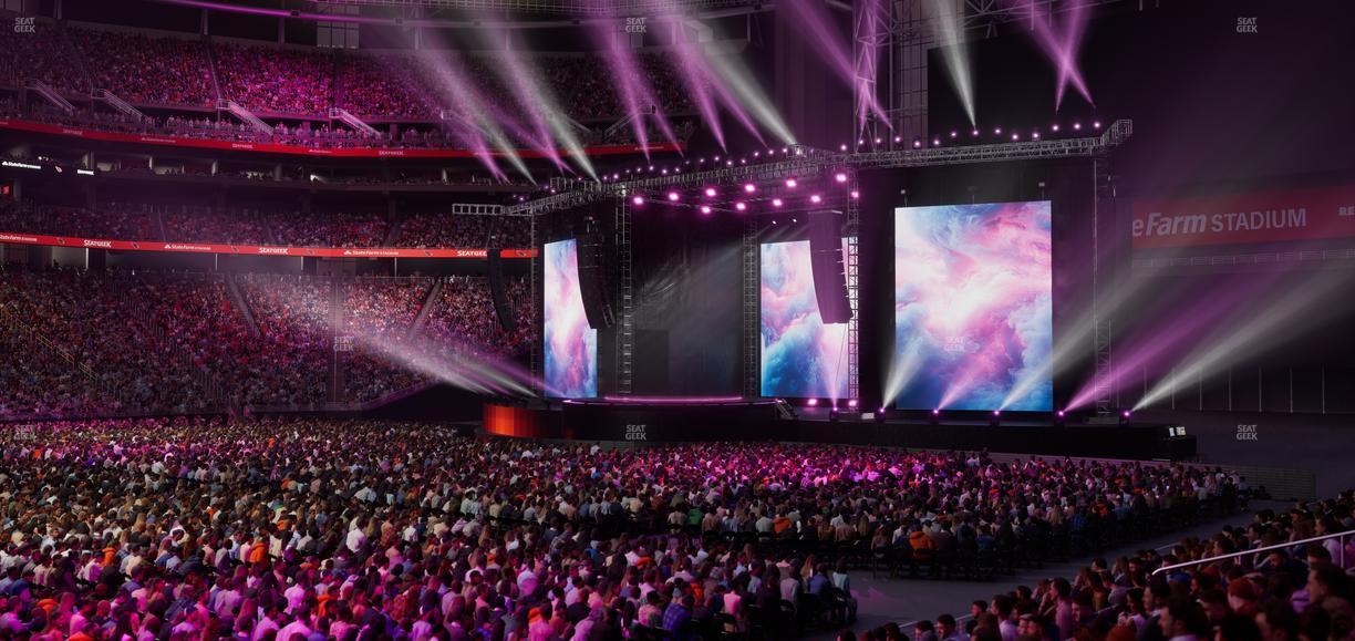 State Farm Stadium - Section 109 Seat View