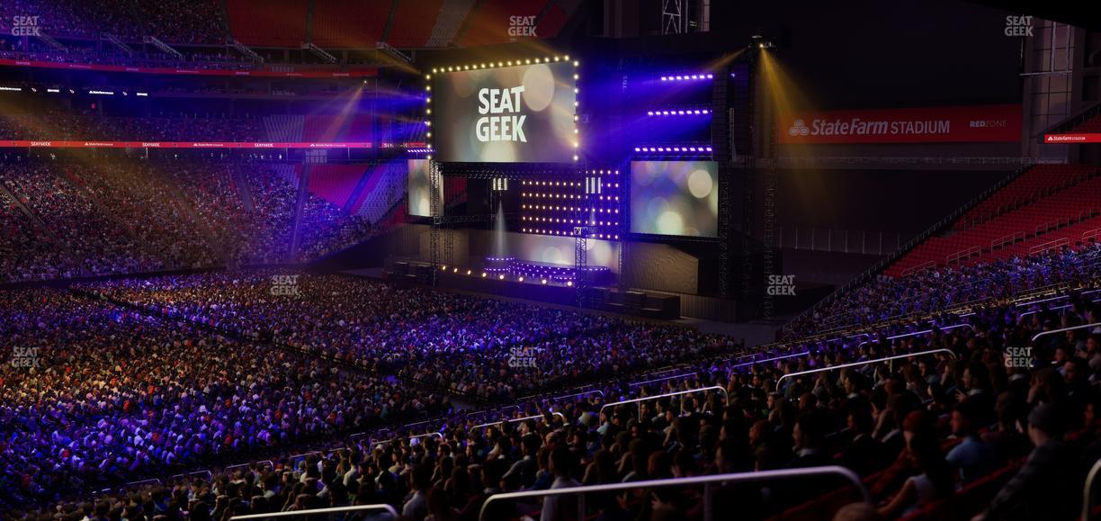 State Farm Stadium - Section 110 Seat View