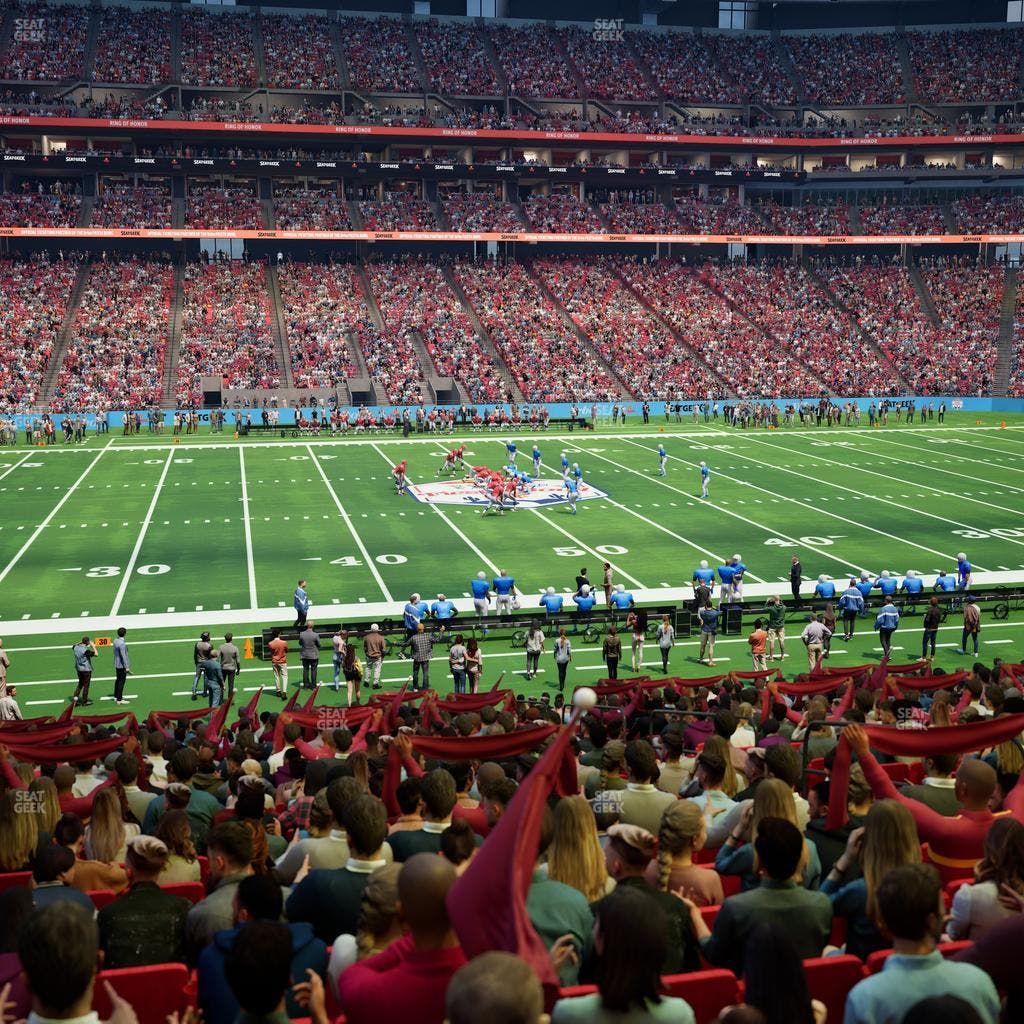 State Farm Stadium - Section 110 Seat View