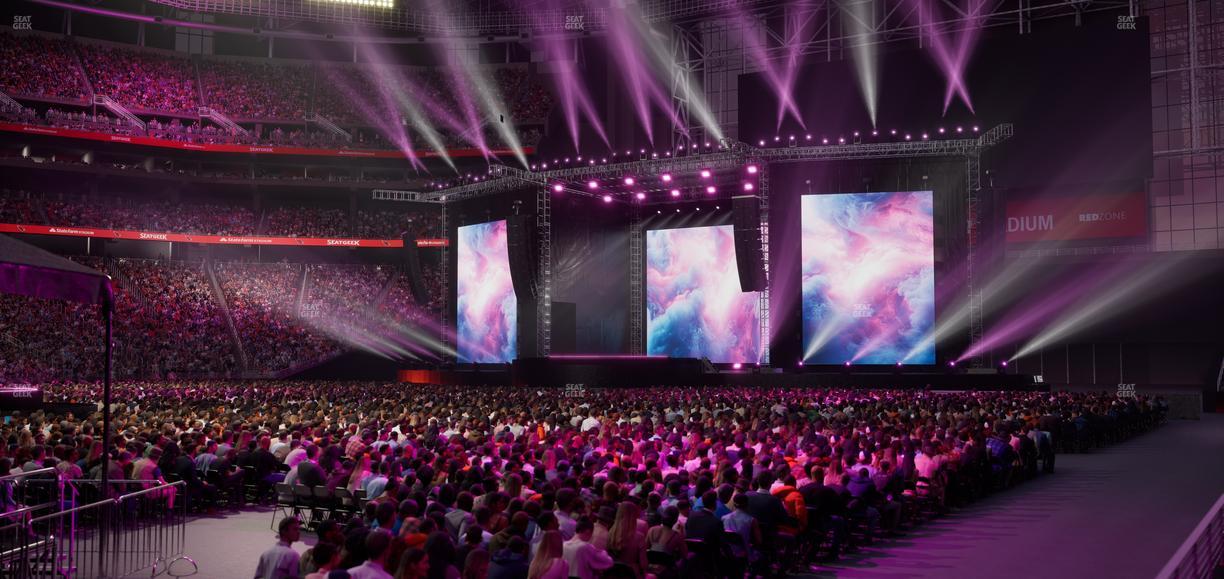 State Farm Stadium - Section 110 Seat View