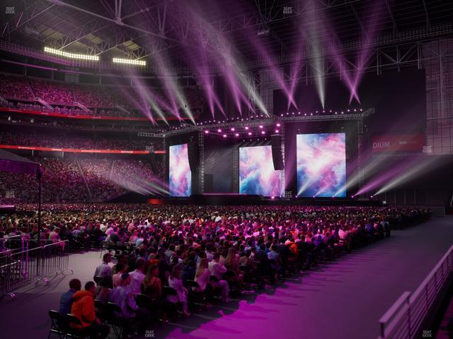 State Farm Stadium - Section 110 Seat View