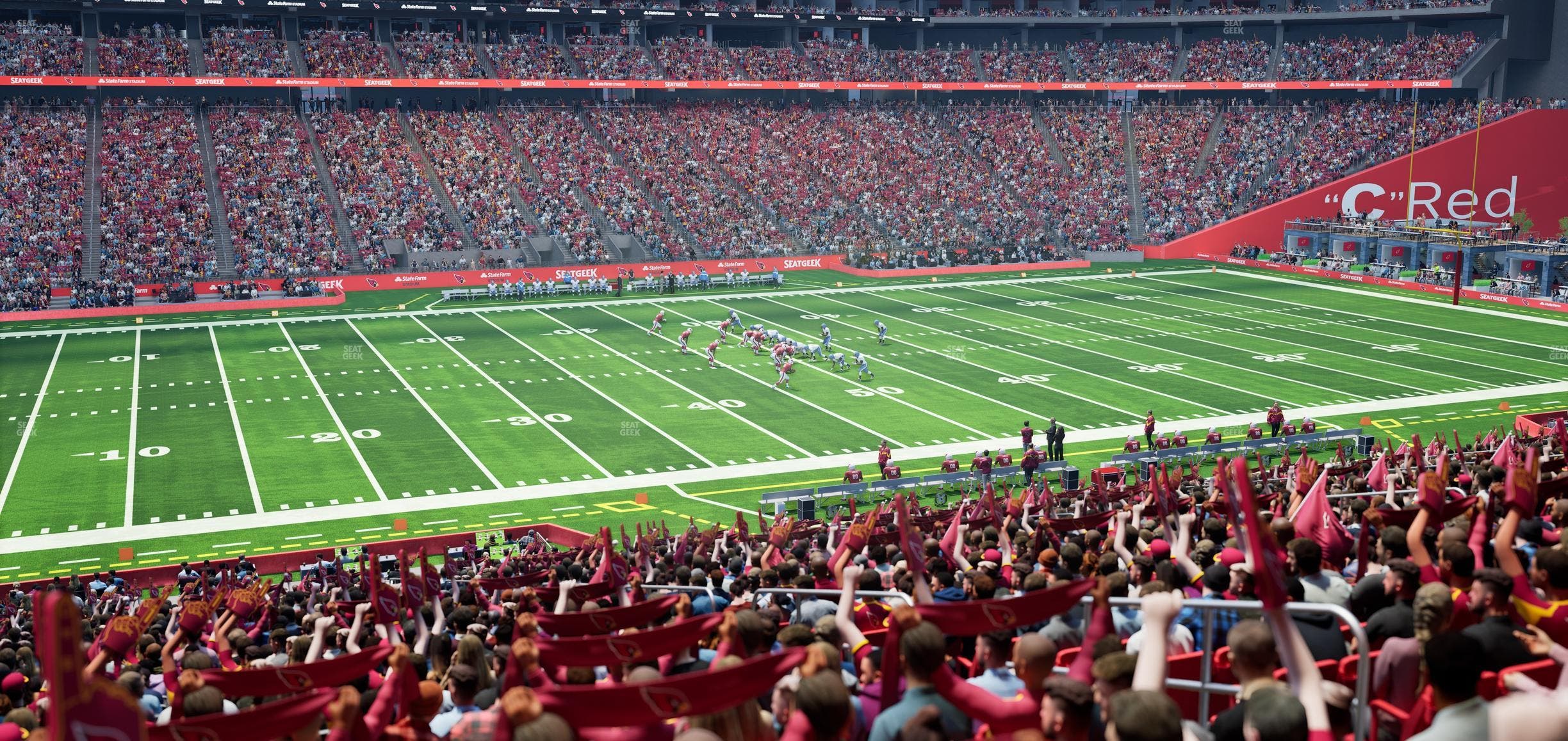State Farm Stadium - Section 112 Seat View