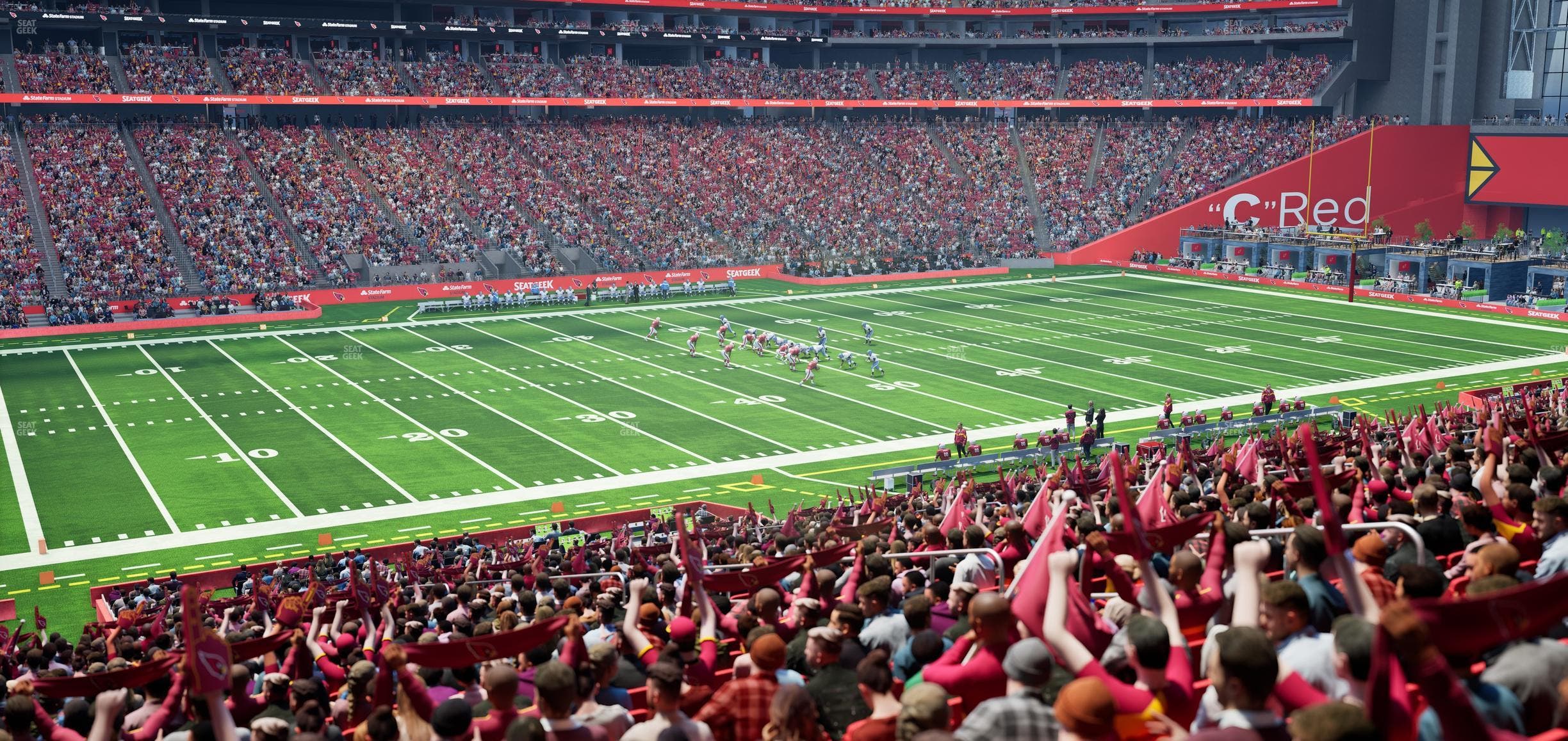 State Farm Stadium - Section 113 Seat View