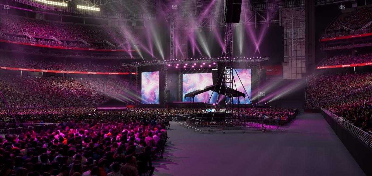 State Farm Stadium - Section 114 Seat View