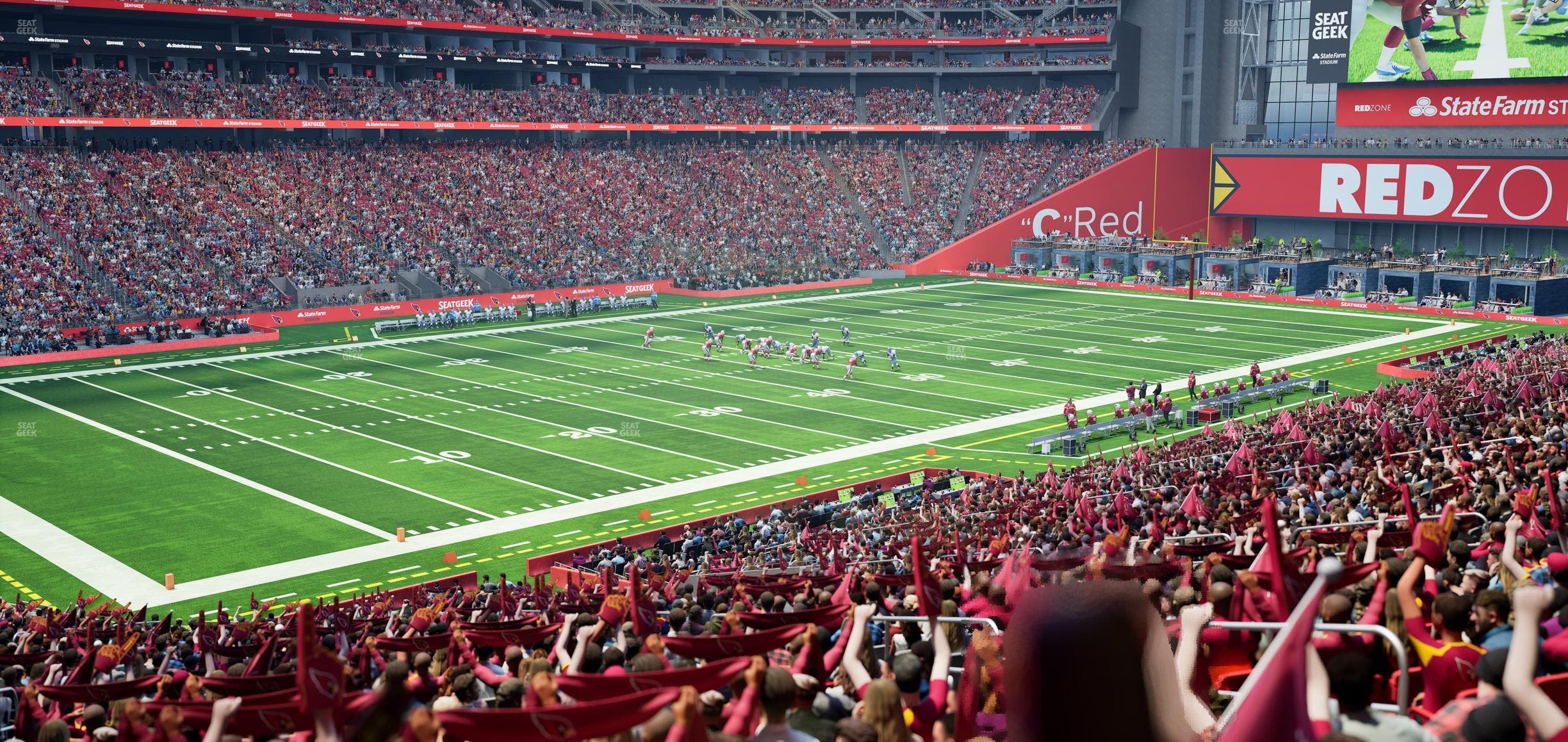 State Farm Stadium - Section 114 Seat View