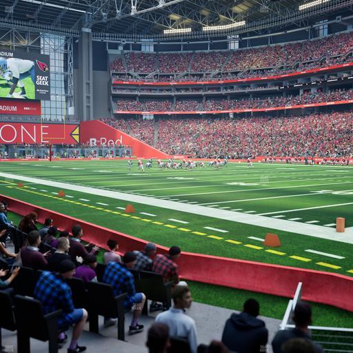 State Farm Stadium - Section 124 Seat View