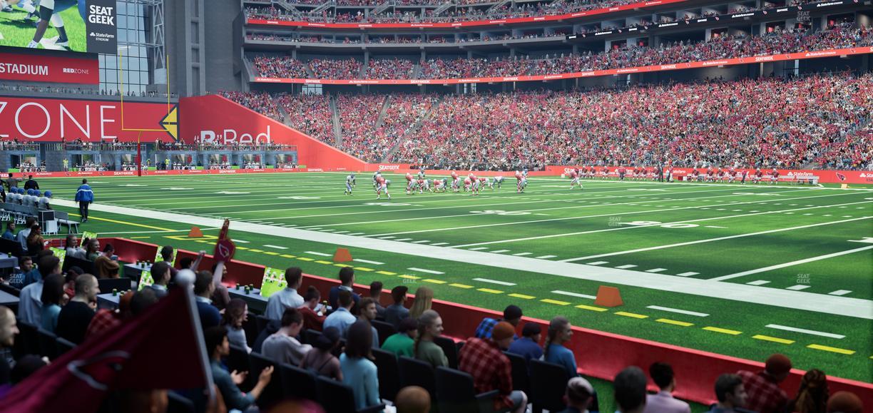 State Farm Stadium - Section 125 Seat View