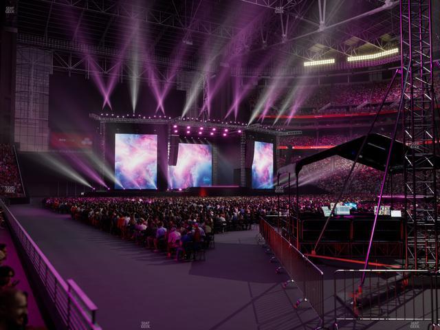 State Farm Stadium - Section 127 Seat View