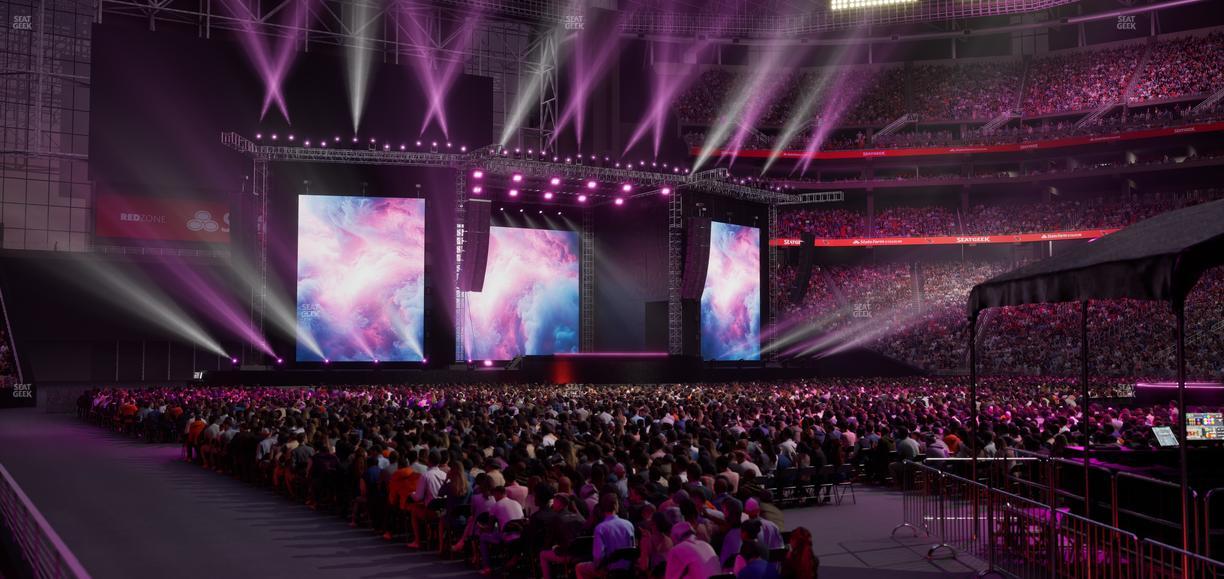 State Farm Stadium - Section 128 Seat View