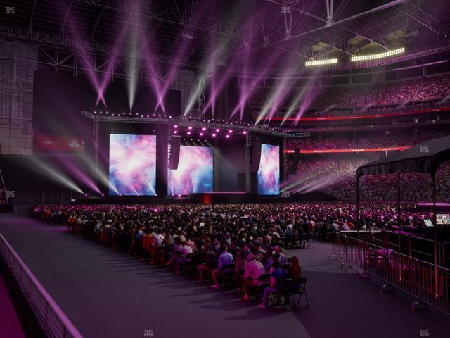 State Farm Stadium - Section 128 Seat View