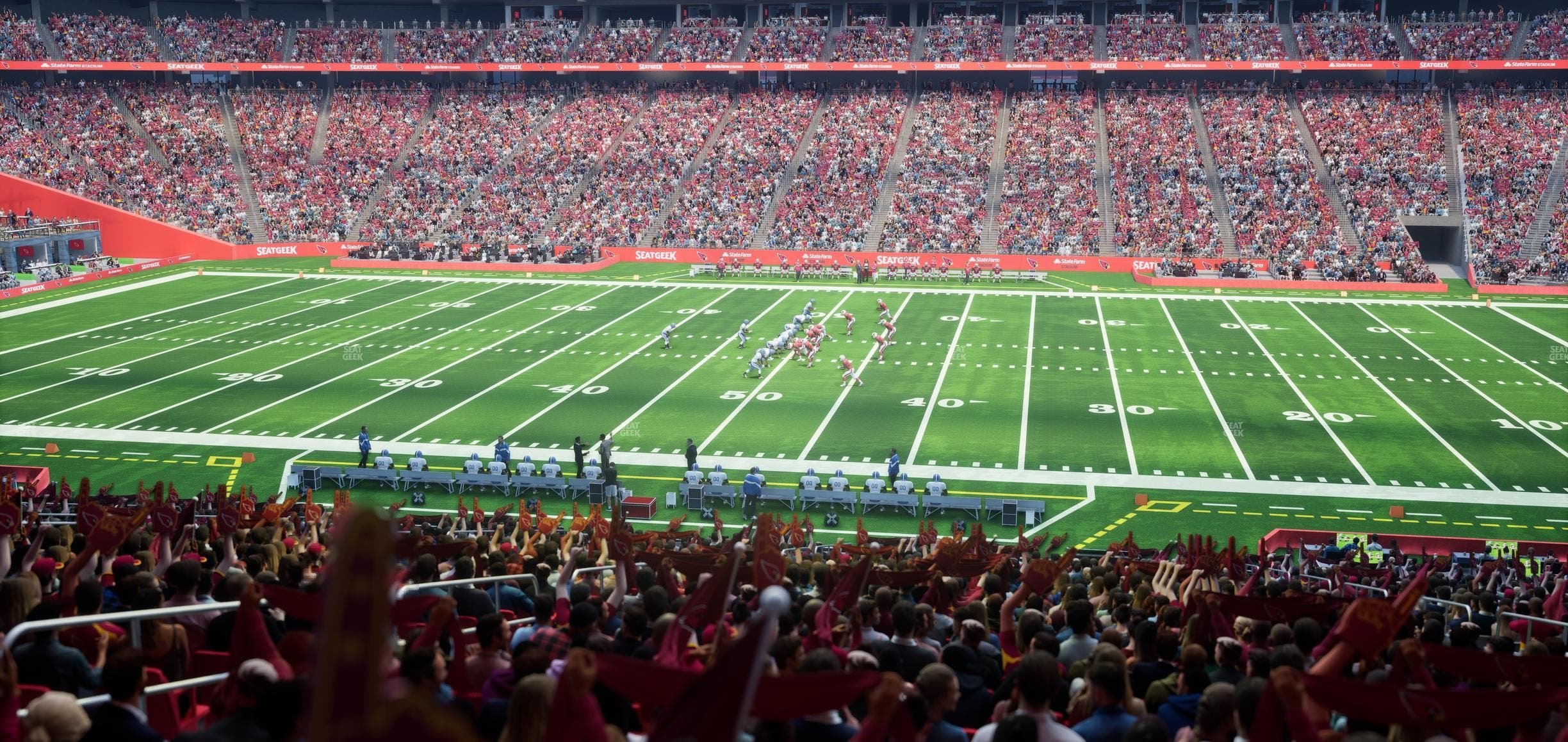 State Farm Stadium - Section 128 Seat View